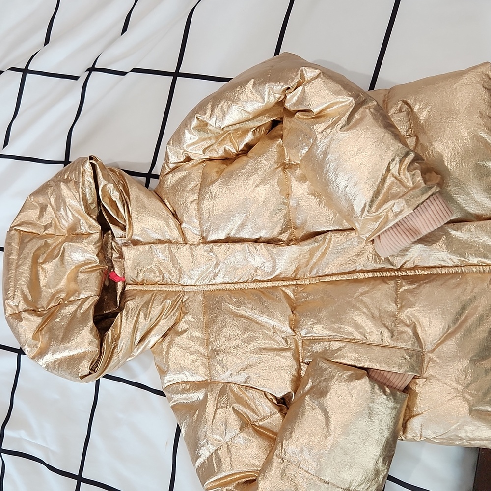 Crewcuts Rose Gold Puffer